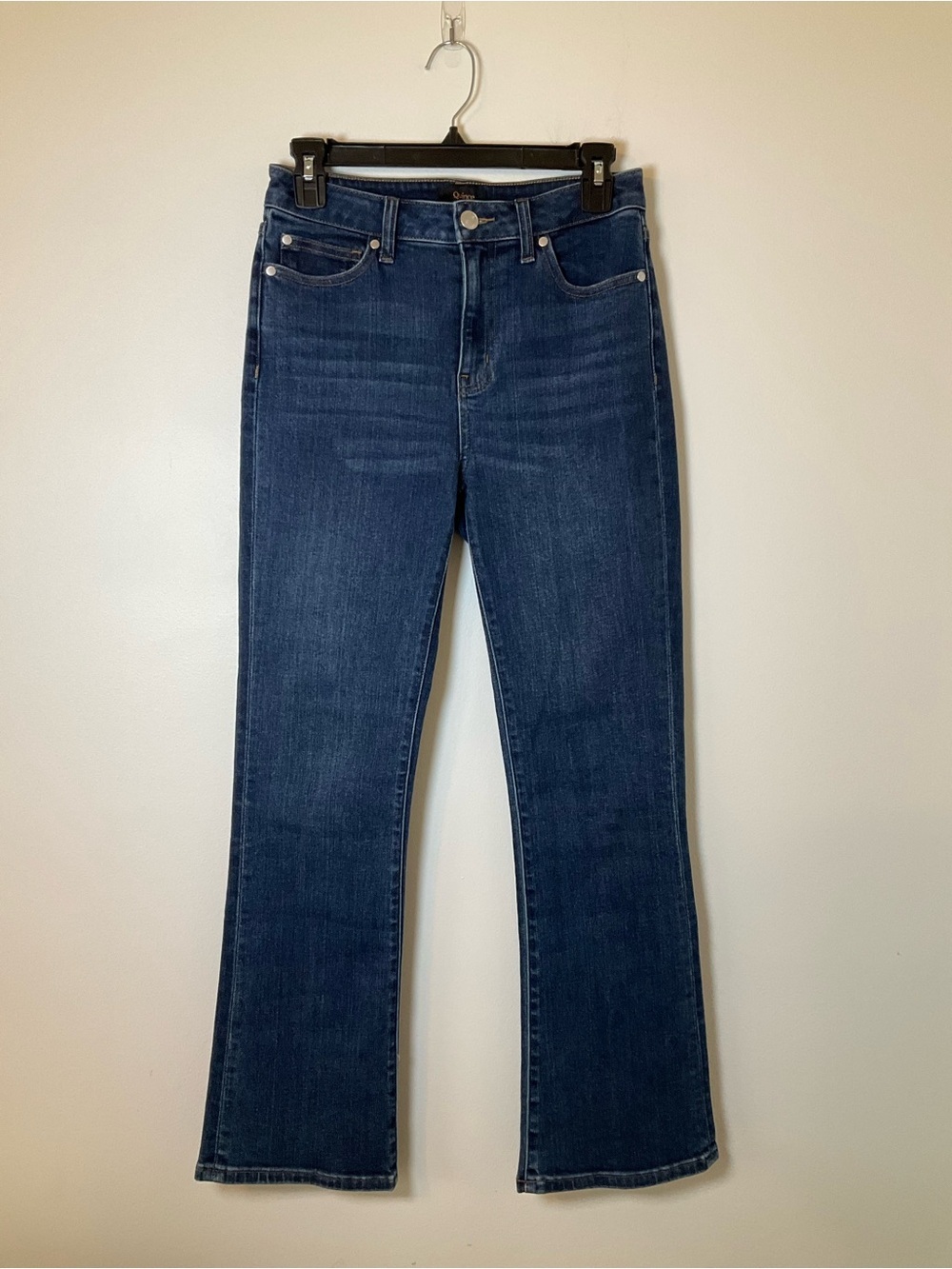 Quince High Rise Flare Jeans Dark Wash Size 26